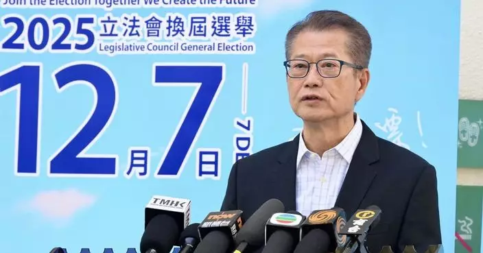 2025立法會選舉｜陳茂波：推動改革要有立法會支持和配合 請踴躍投票