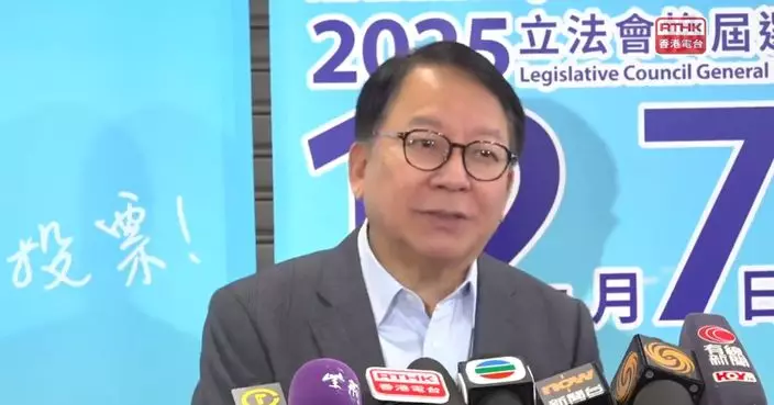 2025立法會選舉｜陳國基指火災後加革需立法會監督　呼籲選民盡早投票