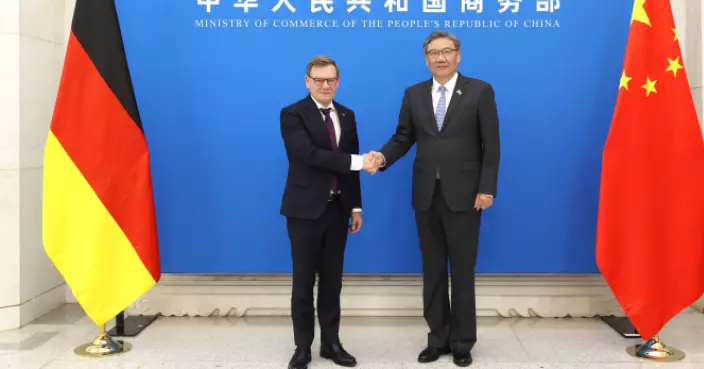 王文濤晤德國外長　就中德及中歐經貿關係交換意見
