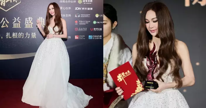 溫碧霞榮膺「影視公益之星」 公益路上不止步願幫助更多有需要的人