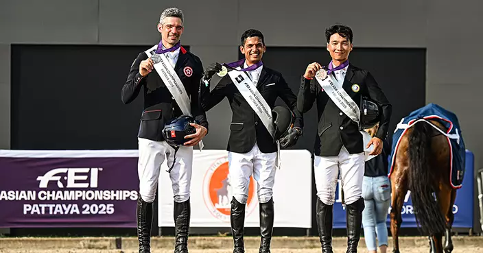 國際馬聯亞錦賽｜港隊創歷史奪七獎牌 殘疾人盛裝舞步個人賽首摘銅