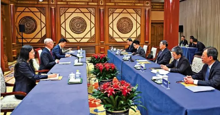 何立峰晤美企高官  冀兩國拉長合作清單壓縮問題清單