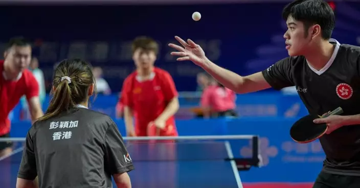 殘特奧會｜港隊兩代表乒乓球男單銅牌賽對戰