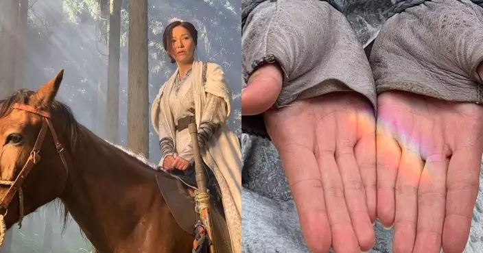 《尋秦記》大銀幕重聚 滕麗名「手捧彩虹」喚醒網民集體回憶