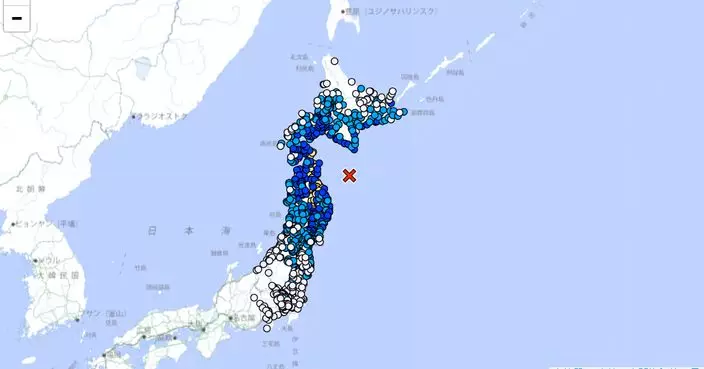 日本青森縣附近發生6級以上地震 當局發出海嘯預警