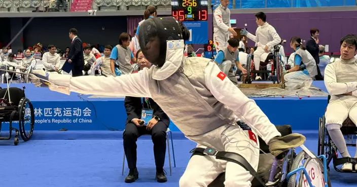 殘特奧會│港隊輪椅劍擊男子重劍團體賽得第四