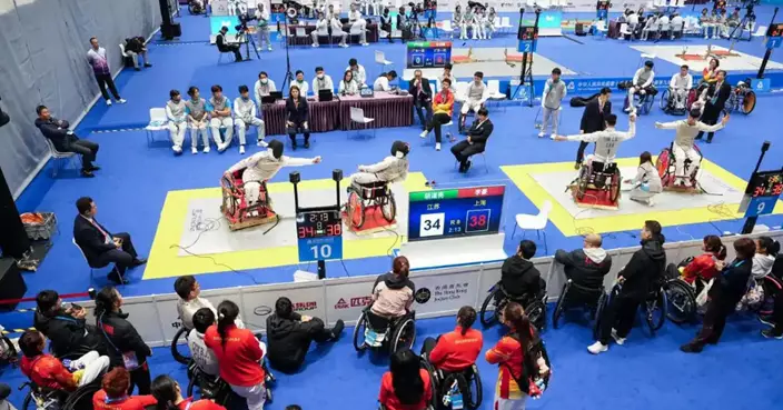 殘特奧會｜男子花劍團體無緣晉級四強
