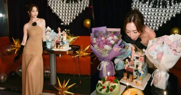 黃嘉雯慶生晒幸福 感性發文：謝謝你們選擇做我的朋友