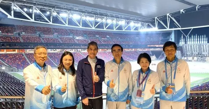 殘特奧會｜中國殘疾人聯合會代表團到訪啟德體育園 稱讚設施達世界級水平