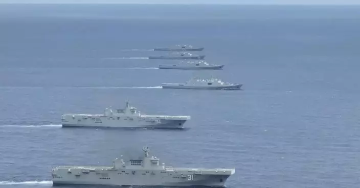 35萬噸新艦入列，超北約3倍，中國海軍再獲世一