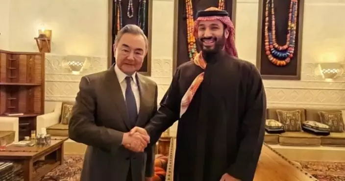 王毅晤沙特王儲兼首相　冀加強互利合作為中沙全面戰略伙伴關係開闢新前景