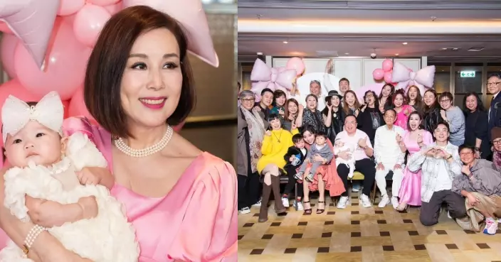 文雪兒寶貝外孫女百日宴 廣邀親朋好友出席好熱鬧