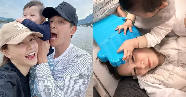 黃翠如分享湊仔日常自爆變「玩具枱」 晒超可愛「媽媽視覺」