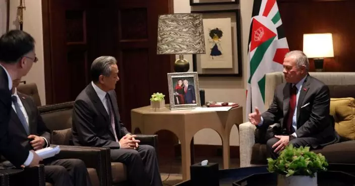 約旦國王會見王毅 雙方期待深化中約戰略伙伴關係