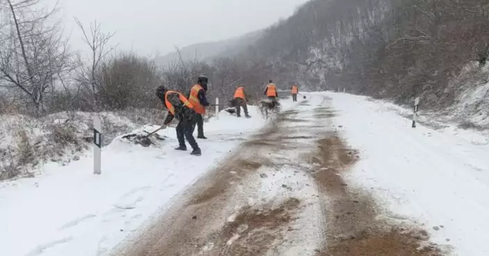 內地迎來新一輪寒潮 當局部署雪災應急救援力量應對雨雪天氣