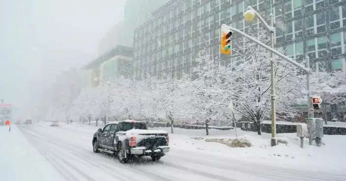 內地中東部迎入冬以來最強雨雪冰凍天氣 中央氣象台發布寒潮藍色預警