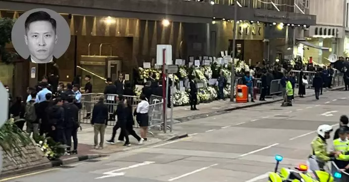 大埔五級火|殉職消防員何偉豪設靈 女友花圈:痛徹心扉,不思量自難忘