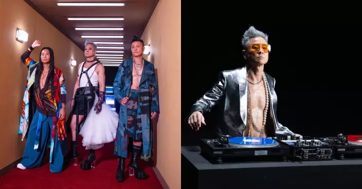 草蜢《老的辣》MV如時裝騷 腹肌放題轉到頭暈 蔡一傑化身「DJ Remus」重出江湖