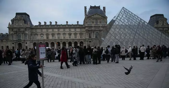 羅浮宮周三重開 受罷工影響部分展廳仍暫時關閉