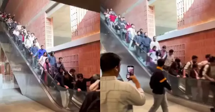 孟加拉大學扶手電梯「加速」嚇煞學生 目擊者：天國的階梯
