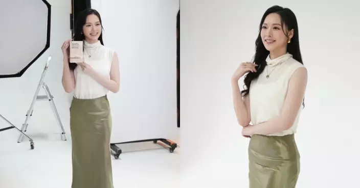 馮盈盈為保健品牌拍攝廣告 自爆接拍前要睇醫學文獻