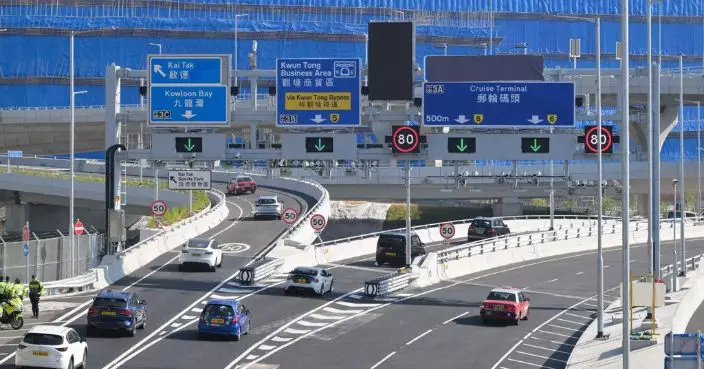 中九龍繞道油麻地段周一首個工作天 運輸署密切監察交通情況