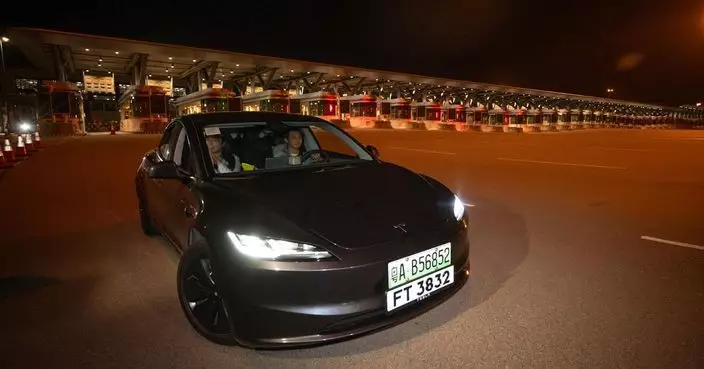 竹篙灣充電站配合粵車南下啟用 營運9個電動車快速充電位