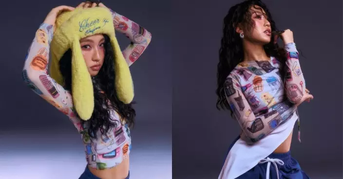 炎明熹挑戰新造型 化身「壞女孩」又型又充滿玩味