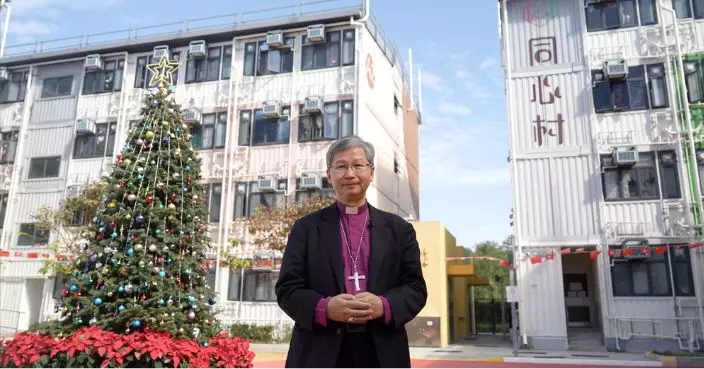 陳謳明聖誕文告：火災致香港深陷黑暗卻見港人最美麗光輝　