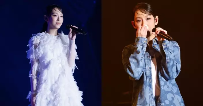 炎明熹平安夜音樂會以歌寄情 淚灑舞台為火災災民