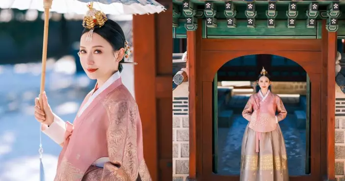 視后龔嘉欣晒韓服美照 網民大讚仙氣十足