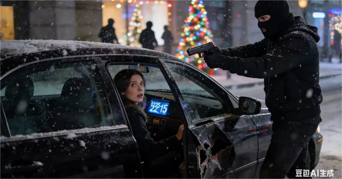 聖誕日突發劫車　西雅圖男子拖跌女警奪警車　高速追逐終落網