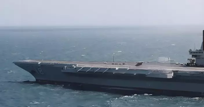 監控如擺拍，實力即真理：福建艦首穿台海，殲-15D「電戰鯊」鎖定戰略勝局