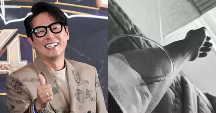 韓國歌手尹鍾信因聲帶異常取消年末演唱會 公開醫院輸液照粉絲擔心