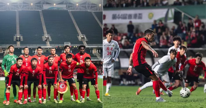 省港盃首回合 港隊2：2逼和9人應戰廣東