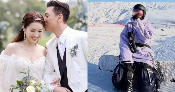 苟芸慧失婚轉型運動美人 雪場馳騁悟人生：邊度跌低邊度起身