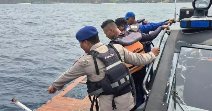 印尼當局繼續搜救沉沒觀光船失蹤4人