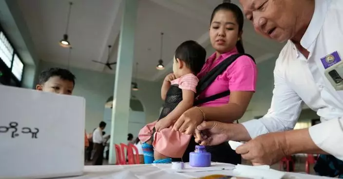 緬甸大選開始舉行第一階段投票