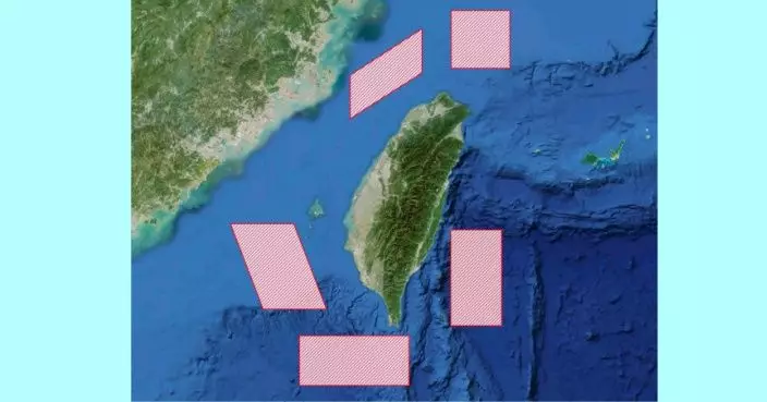 解放軍東部戰區周一起在台灣海峽組織演習