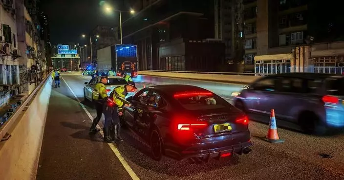 警方聖誕假期間西九打擊交通違例 拘4男1女涉嫌販毒及危駕等