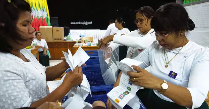 緬甸大選首階段投票 親軍方政黨稱取得壓倒勝利