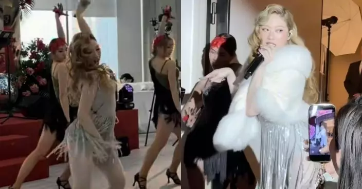 甄子丹愛女甄濟如低胸熱舞展歌藝 父母面前自信獻技獲全場讚賞