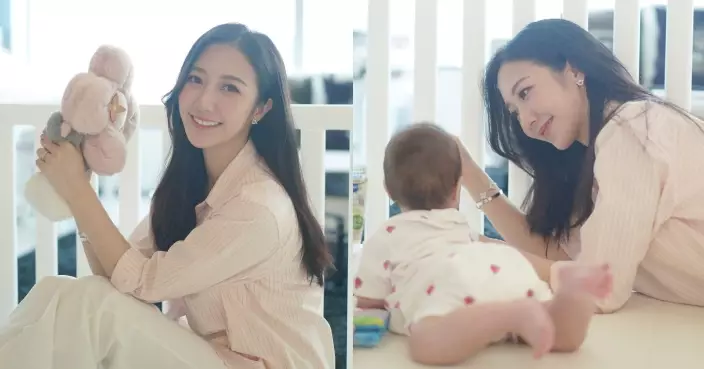 何依婷晒與囡囡合照迎2026 感恩2025得到了人生中最珍貴的禮物