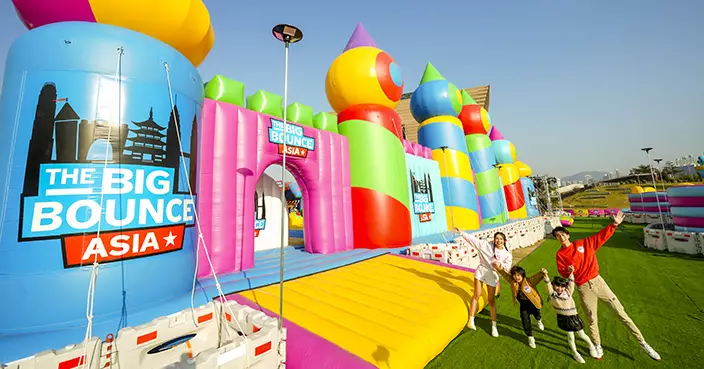 The Big Bounce彈跳樂園2026強勢回歸  西九10萬呎全球最大充氣城堡 12.19開售早鳥$165起