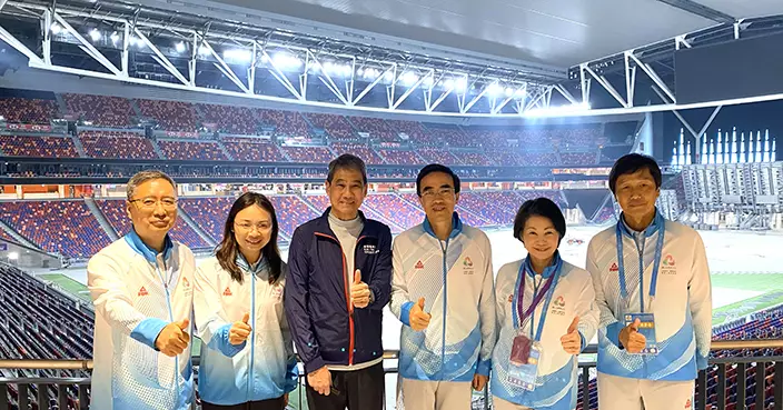 中國殘聯主席程凱訪啟德體育園 讚場館達世界級水平助推動殘疾人體育發展