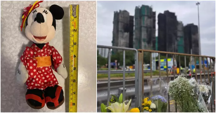 宏福苑大火燒毀小妹妹心愛停產公仔  媽媽網上求助港人跨國聯手送暖