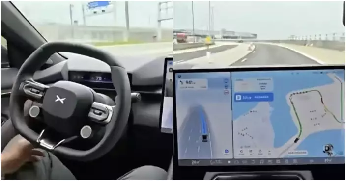 粵車南下有車主疑用智能駕駛雙手離軚　運輸署：嚴肅跟進或暫停司機出行資格