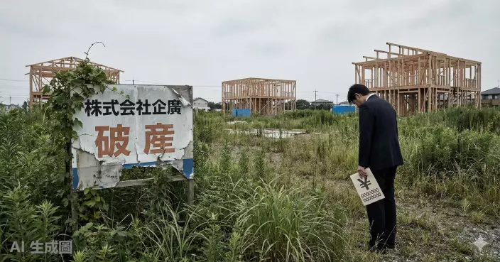 日住宅開發商破產逾半年 新屋未動工即變荒地 買家仍供千萬円貸款