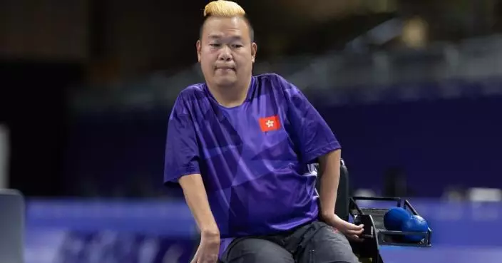 殘特奧會｜硬地滾球港隊BC4梁育榮奪金牌