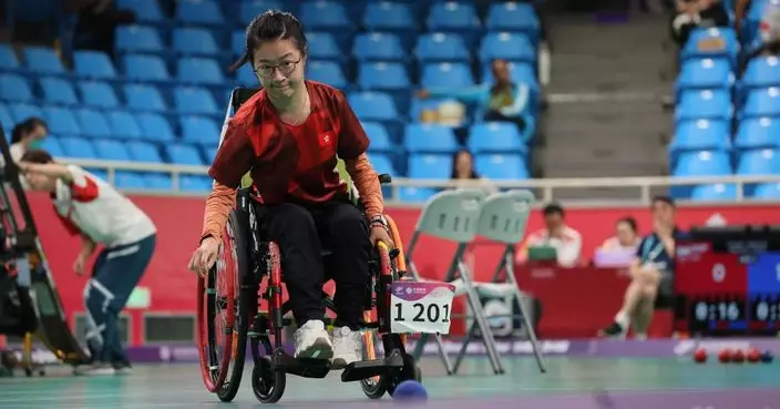 殘特奧會｜港隊女子硬地滾球個人項目包辦兩決賽席定添一金一銀